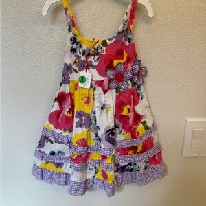 Floral Kids Casual Dress